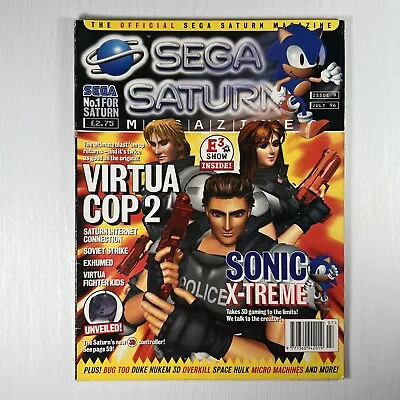 £27.50 • Buy Official Sega Saturn Magazine - Issue # 9 JULY 1996 - Virtua Cop 2 - VTG GAME