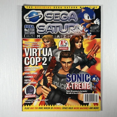 £27.50 • Buy Official Sega Saturn Magazine - Issue # 9 JULY 1996 - Virtua Cop 2 - VTG GAME
