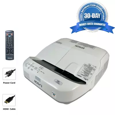 3200 ANSI 3LCD Projector Ultra Short Throw For School College Church W/Bundle • $193.63