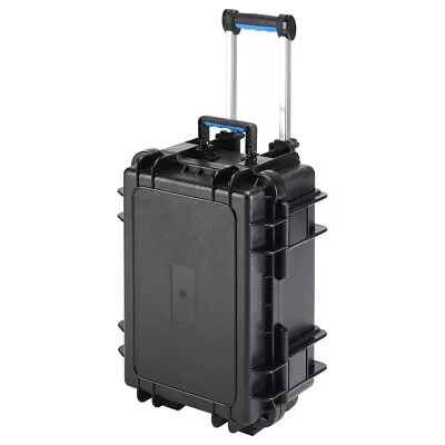 Rolling Trunk Case Camera Protective Box Electronic Device Hard Case Shockproof • £69.95