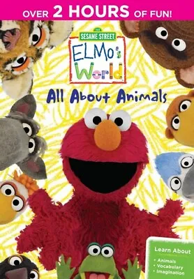 Sesame Street - Sesame Street - Elmo's World: All About Animals [New DVD] • $13.25