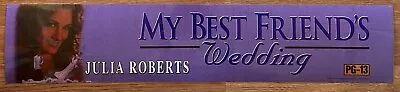 📽 My Best Friend's Wedding (1997) - Movie Theater Mylar / Poster 5x25 • $12.99