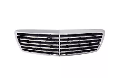 Chrome Front Grille W/ Insert Fit Benz W211 E Class 03-06 E320 E350 E500 E55 • $57.68