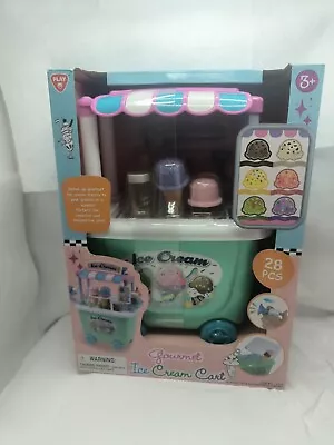 Playgo Ice Cream Cart Gourmet Colourful Ice Cream Kids Toy Shop  • £20