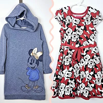 Lot Of 2 Toddler Girls Size 5 Minnie Mouse Disney Gap Dress • $16.96