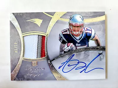 2013 Topps Five Star Rookie Patch Auto Aaron Dobson #117 Rookie Patch RC 41/94 • $19.99