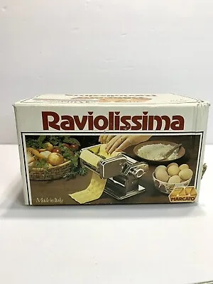 Marcato Raviolissima Ravioli Machine Made In Italy Pasta Machine Attachment • $32.92