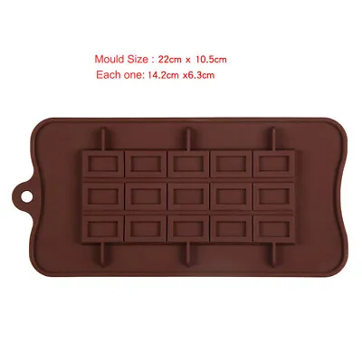 £2.89 • Buy Silicone Chocolate Mould Candy Baking Mold Cookies Cake Decorating Ice Cube Tray