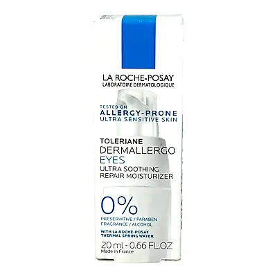 La Roche-Posay Toleriane Dermallergo Eyes Ultra Soothing Repair Moisturizer 20ml • $15.95