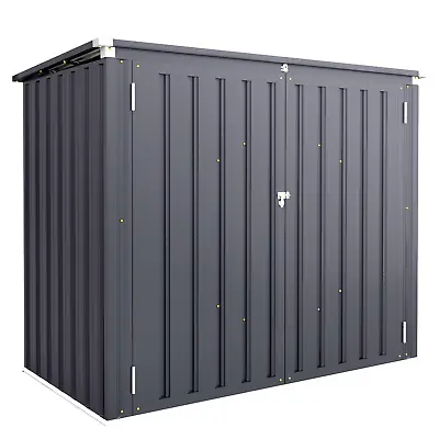 Outdoor Storage Sheds 46 Cu. Ft Storage Cabinet Box With Lockable Door For Bikes • $156.99