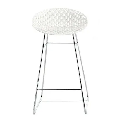 SMATRIX STOOL Kartell WHITE/CHROME Original Stool NEW • £296.07