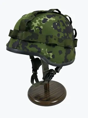 Battle Helmet CGF Gallet Combat Helmet Denmark Emergency Helmet + Helmet Cover Size Medium • £214.91