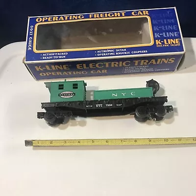 K-line O Gauge K-7350 New York Central Work Caboose With Searchlight Nyc #7350 • $19