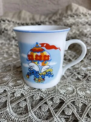$24.95 • Buy Smurfs Ceramic Collectable Coffee Mug W. Berrie 1982 Gargamel Balloons