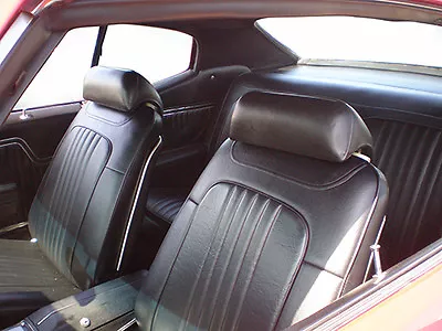 1971-1972 Chevelle Hardtop Deluxe Bucket Seat Interior Kit Black  • $1899.95