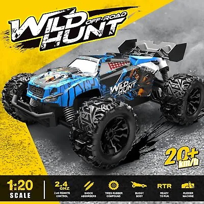 High Speed 1/20 Scale RC Car Off Road 2.4GHz Radio Remote Control Monster Truck • $39.99