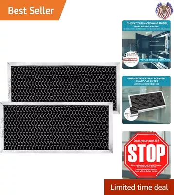 Non-OEM Microwave Charcoal Filter - Compatible With GE Hotpoint LG - 2 Pack • $23.99