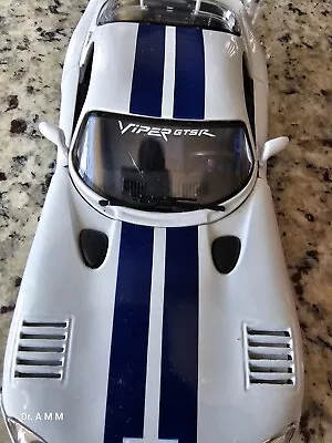 Dodge Viper GTS-R Commemorative Edition Model Car - Pearl White With... • $30