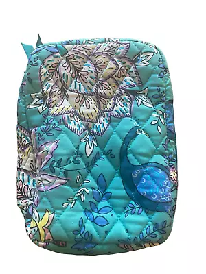 Vera Bradley Peacock Garden Jewelry Folio-for Rings Earrings Necklace-turquoise • $39.99