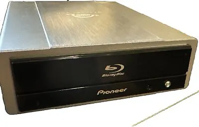 Pioneer External Blu Ray Writer Used Mercury Pro Case Model BDR-S12 USB • £99