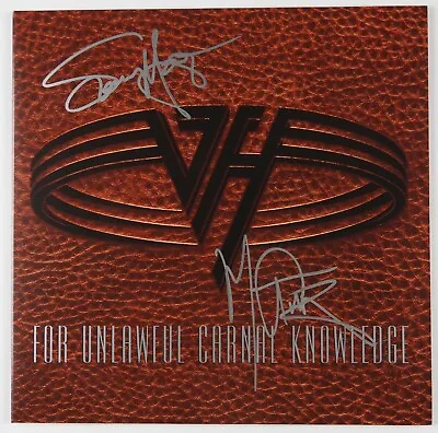 Van Halen JSA Autograph Signed  Sammy Hagar Michael Anthony Album Vinyl LP • $599.99