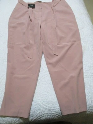£2.99 • Buy New Look Trousers Size 16 Carotte Peg Leg Style Cropped With Pockets - BNWT