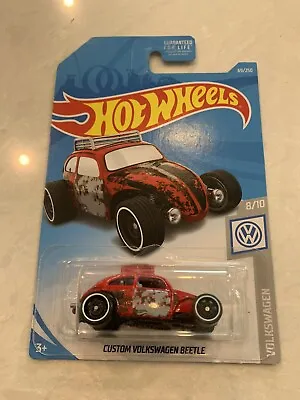 $1.99 • Buy 2018 Hot Wheels Volkswagen Custom Volkswagen Beetle #69