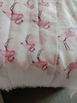 £5.99 • Buy Bnwot Flamingo Pashmina /Scarf