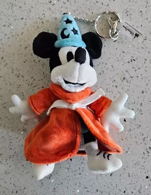 Disney Destination D23 Expo Exclusive MOG WDI Sorcerer Mickey Plush Keychain New • $30