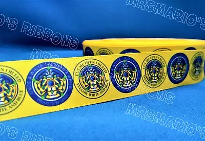 Leeds Football Fans MOT Satin Cake/craft Ribbon @ MrsMario's NEW • £1.79