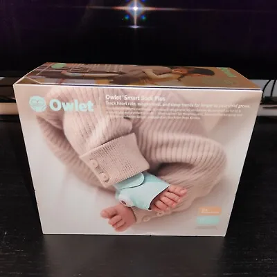 Owlet Smart Sock Plus V3 0-5 Years Baby Monitor - Mint Green -  • £240