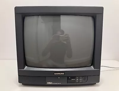 Samsung CB-3351X SCART RGB CRT TV - 14  / 34cm - Tube TV For Retro Gaming! • $200