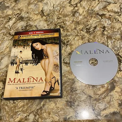 Malena DVD Monica Bellucci Erotic Drama Italian W English Sub World War II Italy • $14.85