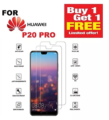 Gorilla-tempered Glass Film Screen Protector For Huawei P20 Pro  • £3.75