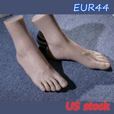 Silicone Feet Men Model Mannequin Legs EUR44 Lifelike Display One Left Or Right • $44.37