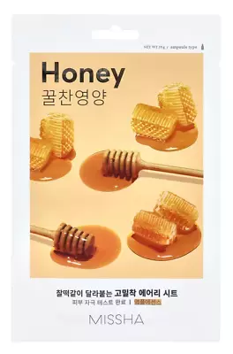 NEW Missha Airy Fit Sheet Mask HONEY X 10 Pc • $7.99