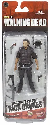 The Walking Dead Tv Series 7 Woodbury Assault Rick Grimes 5-inch Action Figure • $20.95