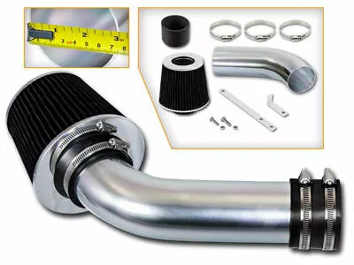 XYZ BLACK Sport Ram Air Intake Kit+Filter For 03-04 Saturn Ion 2.2 DOHC EcoTec • $40.49