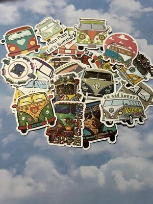 $3.50 • Buy Volkswagon Bus Stickers