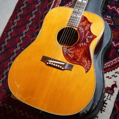 $6663 • Buy Gibson 1968 Hummingbird Natural 1968 Acoustic Guitar W/Hard Case F/S