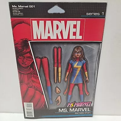 Ms. Marvel #1 Marvel Comics Action Figure Variant VF/NM • $2