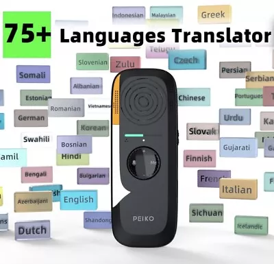 Language Translator DeviceTwo-Way Real-Time AI Voice Instant TranslatorMini  • $49.99