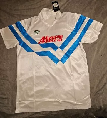 Napoli  1988-89  Football Shirt # 10 Diego Maradona Repro  Xl Please Read • £30