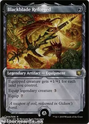 Blackblade Reforged FOIL Signature Spellbook: Gideon SS2-EN-008 Rare Mint MTG Ca • £2.09