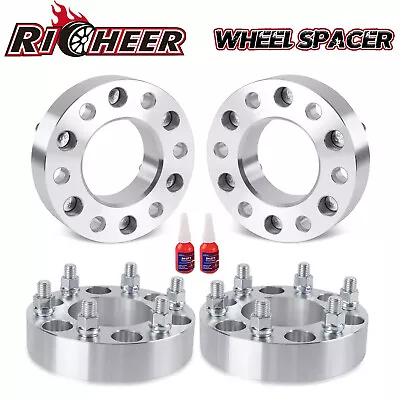 4 X 1.5  Thick 6x5.5 Wheel Spacers M12x1.5 Fits Ford Ranger 13-23 Bronco 21-23 • $69.99