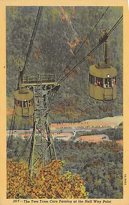 Cannon Mountain Aerial Passenger Tramway Franconia Notch NH Postcard 4217 • $1.68