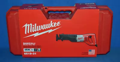 Milwaukee 6519-31 120V AC SAWZALL Reciprocating Saw Kit • $119.95