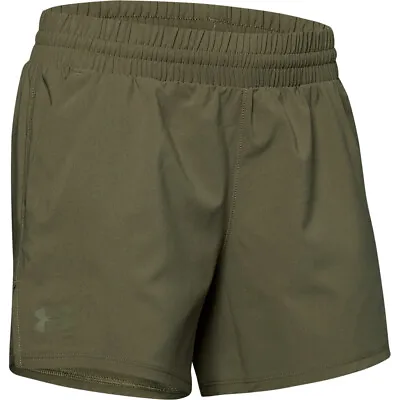 Under Armour 1343358 Women's Tactical PT Shorts - Marine OD Green - 2X-Large • $25.99