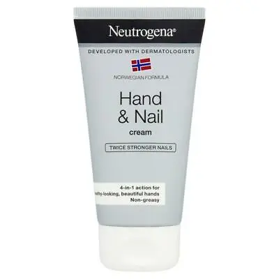 Neutrogena Hand & Nail Cream | Twice Stronger Nails | 4 In 1 Actions 75ml • $9.70