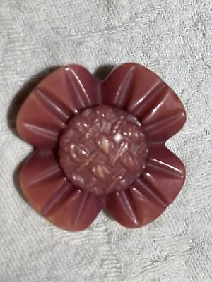 Sweet Celluloid Flower Vintage Button • $3.50